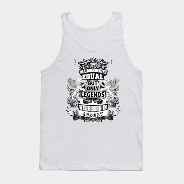 Were born in August Tank Top by DonStanis